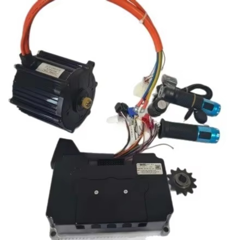 Kit de conversión con motor de - Mid Drive Motor Kit 72V 5000W reseña y precio