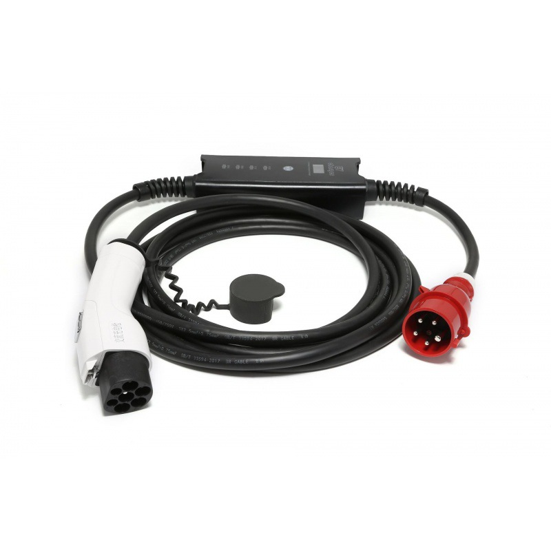 Cargador de Vehículos Eléctric - Type 2 Portable Ev Charger 11Kw Cee reseña y precio